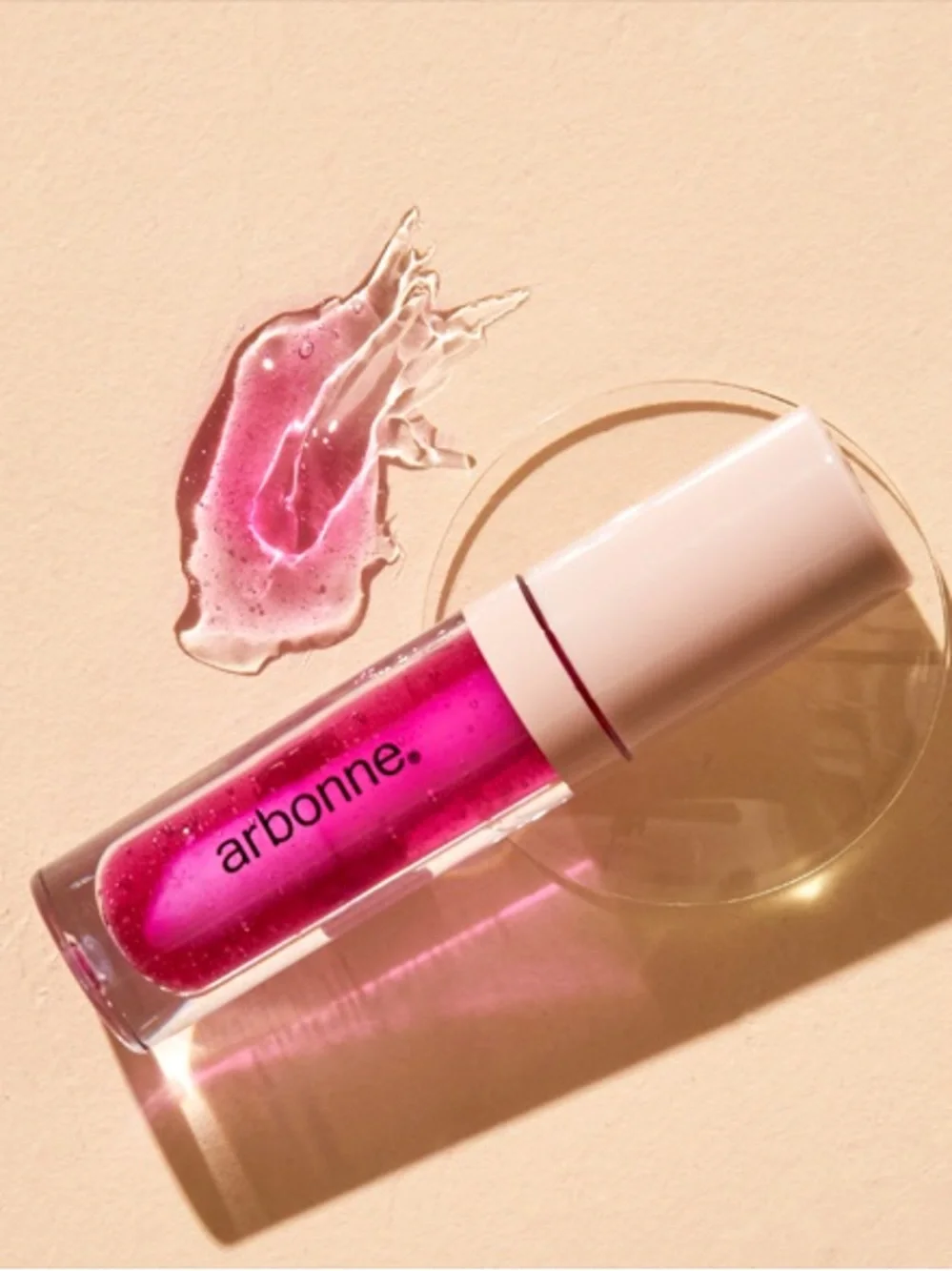 NEW Arbonne Lip Oil Tinted Lip Serum Dragon Fruit Gloss Balm 7973 2.8 g